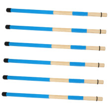 Drum Brushes Set for Bass Drum 3 Pairs Durable Ergonomic Grip Jazz Percussion for Performances