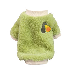 Rollkragenpullover Hundemantel Winter Hundemantel Kostüm-M Grün