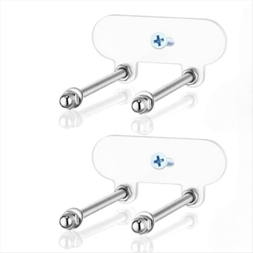 2PCS Wall Mount Skateboard Display Stand Indoor Floating Storage Holde