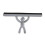 Mini Window Squeegee with Easy Grip Handle for Car Windows Mirrors and MultiSurface Glass Cleaning 1