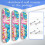 2PCS Wall Mount Skateboard Display Stand Indoor Floating Storage Holde 4