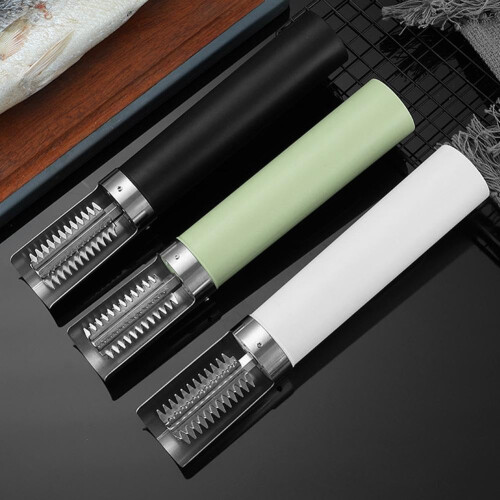 Electric Fish Scale Remover Cordless White USB 1