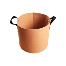 Fabric Grow Bags with Handle Fabric Plant Pots-khaki 5 gallons