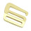 Adjustable Slide Buckles Hook Waved Buckles Hardware-Light Gold 1