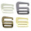 Adjustable Slide Buckles Hook Waved Buckles Hardware-Light Gold 2