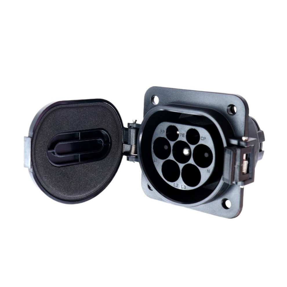 22Kw Type 2 Ev Charger Socket 32A Iec62196 Connector For Fast Charging And Universal Ev Fit 9323874706849