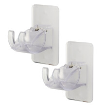 Ganci per tende riutilizzabili, anelli per tende in acciaio inossidabile, supporti a parete resistenti per qualsiasi progetto di ristrutturazione
