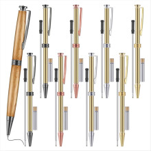 8 Pieces 7mm Trimline Twist Pen Slimline Kit with Replacement Lathe Tu