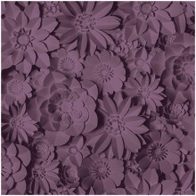 Fine Decor Dimensions Floral Purple Wallpaper Washable Peelable Paste The Paper