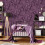Fine Decor Fine Decor Dimensions Floral Purple Wallpaper Washable Peelable Paste The Paper 2