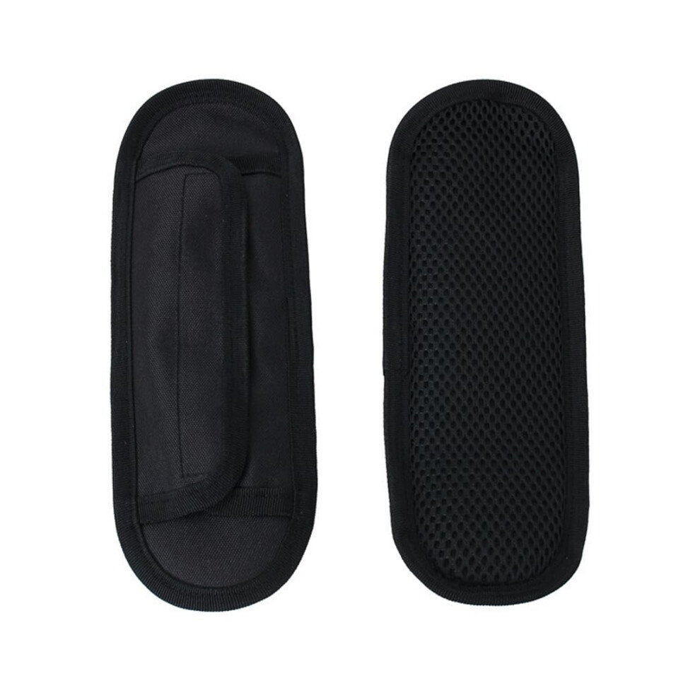 2 Pcs Black Universal Shoulder Strap Pad Replacement Shoulder Pad Air Cushion Shoulder Relief 24 x 8 cm