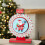 Ξύλινο Ημερολόγιο Advent για τα Χριστούγεννα, μοναδικό σχέδιο κόκκινου πικάπ με 6