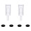 Transparent Fermentation Airlock,  Check Valve, 2 x Plastic Fermentation Tubes with Stopper 1
