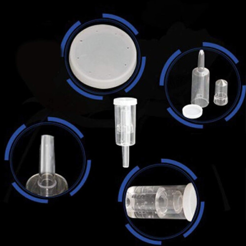 Transparent Fermentation Airlock,  Check Valve, 2 x Plastic Fermentation Tubes with Stopper 1