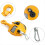 Spring Balancer, 2-7lbs(1-3kg) Retractable Balancer,Retractable Tool H 10