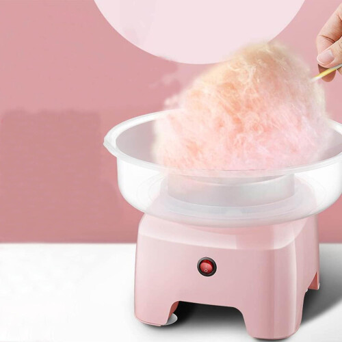 Home Maker, Removable, Easy Cleaning,, Automatic Function, Easy Candy Floss Machine, Rapid Heater (Pink) 1