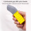 Pack of 3 Versatile Corner Caulking Scraper Tool with TPU Blade 6