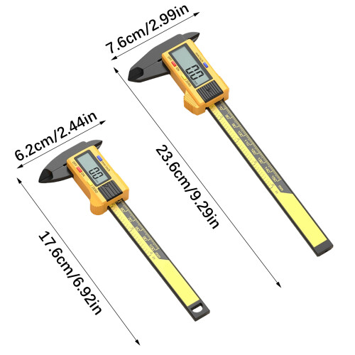 Caliper Tool LCD Digital Display Vernier Calipers-100mm 1