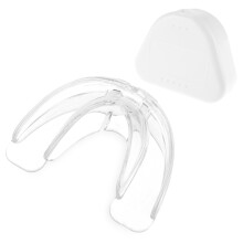 Pack of 1 Mouth Guard, Football with Case, Youth Teeth, Braces, Clear Basketball Wrestling Boxing