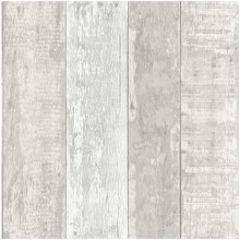 Fine Decor Rustic Wood Stripe Soft Grey Wallpaper Paste The Paper Washable Wooden Plank Panel