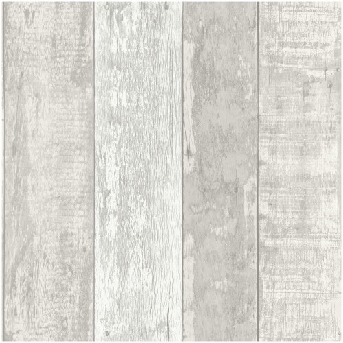Fine Decor Fine Decor Rustic Wood Stripe Soft Grey Wallpaper Paste The Paper Washable Wooden Plank Panel