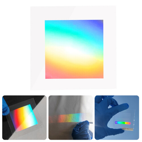 Teaching Tool Diffraction Grating Sheet Artistic Light-50 lines 2
