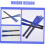 2 Pack Nylon Jazz Drum Brushes with Comfortable Handle for Drum Set and Portable Percussion 3