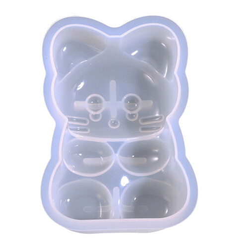 Long Lasting Silicone Cats Shaped Accessory Mold with High