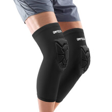 Knee Pads Volleyball Padded Compression 1 Pair Sports Knee Sleeves Youth Adult for Dancing Basketball Football Running Wrestling Padded Sleeves M
