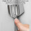 Secure Stainless Steel Angle Tool Burnished Brims For-2 pack 7