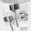 Secure Stainless Steel Angle Tool Burnished Brims For-2 pack 6