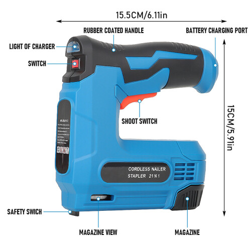 Mobile Electric Unguis Firearm with 2000mAh Lifepo4 Battery for 2