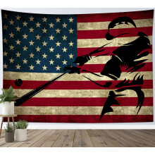 Men's Room Sports Baseball Wall Goblen