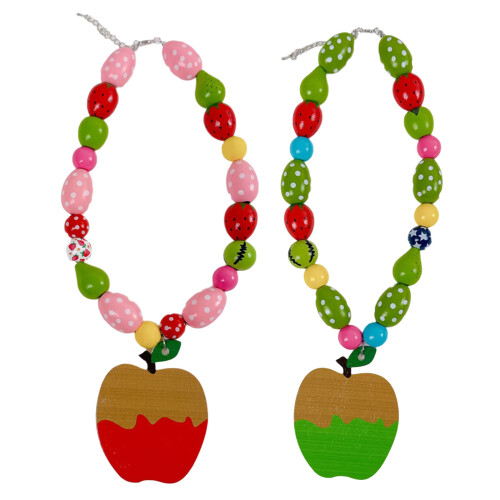 Sweet Dreamy Apples Inspired Necklace Designed for-Green 1