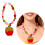 Sweet Dreamy Apples Inspired Necklace Designed for-Green 3