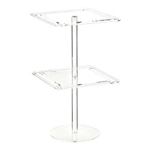 Multipurpose Acrylic Display Stand Bracket-Double layer square
