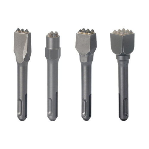 Electric Hammers Carbide Chisel Drill Bit Chisel-four teeth 2