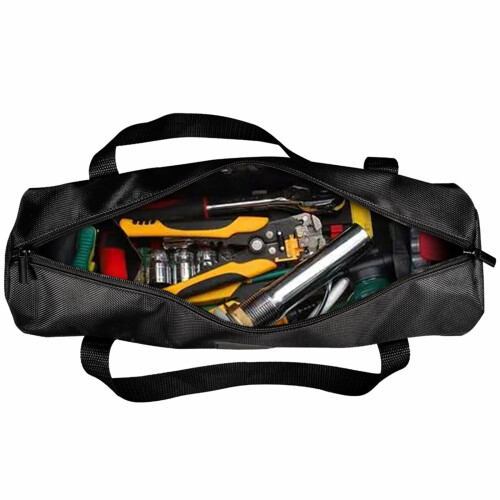 Reinforced Fabric Tool Organizer Hand Carry Design-XL Green 2