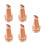 5Pcs Easy Maintenance Welding Head Nozzle Copper Handheld-B 1