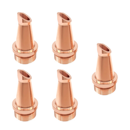 5Pcs Easy Maintenance Welding Head Nozzle Copper Handheld-B