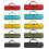 Reinforced Fabric Tool Organizer Hand Carry Design-XL Green 2