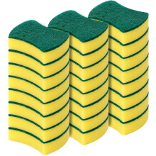 Umweltfreundliches Spülschwamm-Set, hochsaugfähiges, wiederverwendbares Pad mit reichhaltiger Schaumbildung, strapazierfähiger, kratzfreier