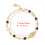 Obsidians Crosses Charm Bracelet For Everyday Use Featuring-G 4