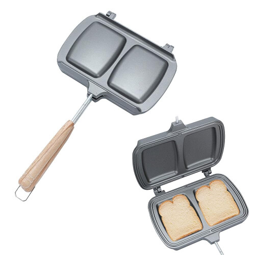 Sandwich Maker, Sandwich Toaster, NonStick Pan with Removable Handles