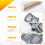 Sandwich Maker, Sandwich Toaster, NonStick Pan with Removable Handles 4