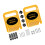 Multipurpose Double Featherboards Miter Gauge Slot-Yellow 1