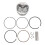 Kolbensatz mit Ringen, 6BX E1631 00 96, 1