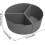 Oval Slow Cooker Inserts with 3 Compartments, Reusable Divider 4