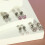 Comfort Fit Flat Back Stud Earrings Surgical Stainless Steel 7