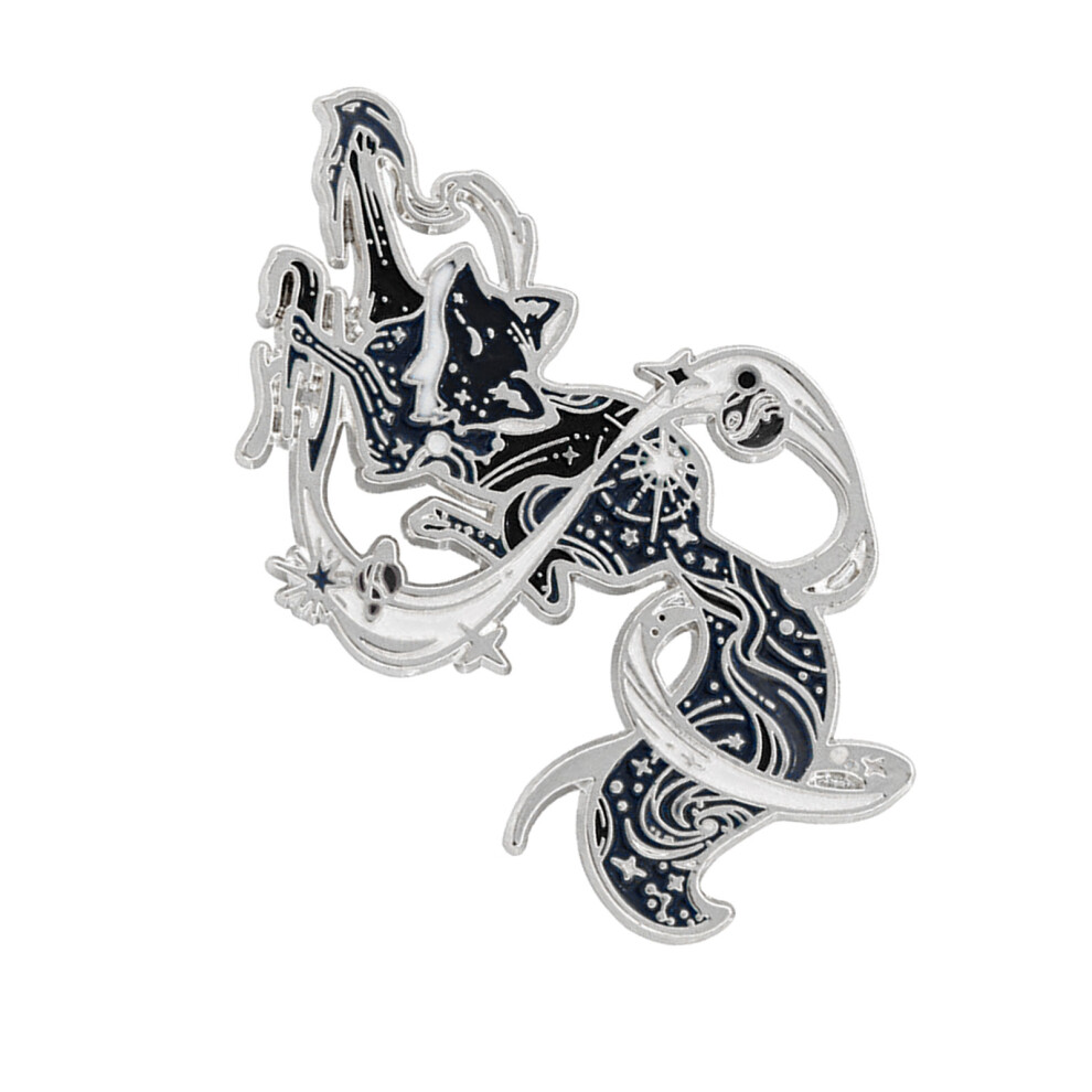 Silver Stylish Foxes Brooch Comfortable Fit Ideal For Work Or